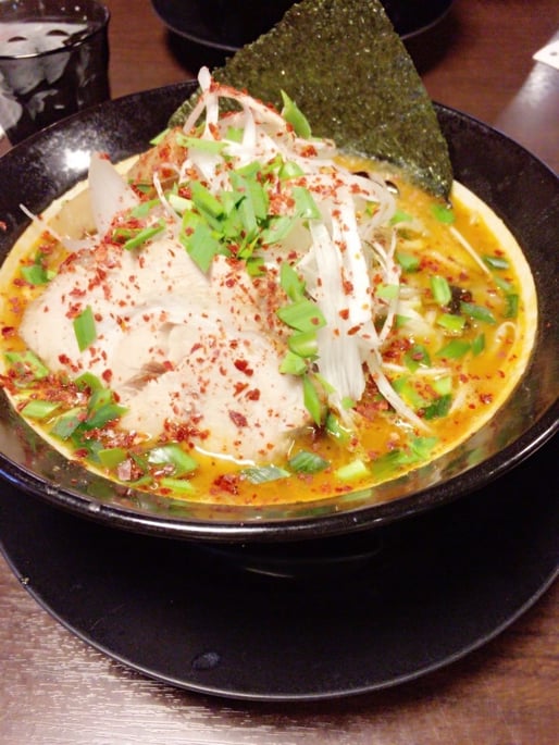 からいしびれる味噌らーめん