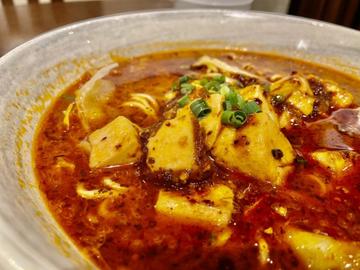 麻婆麺 辛くしてくださいと注文