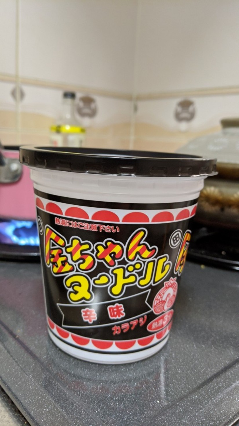 金ちゃんヌードル　辛味