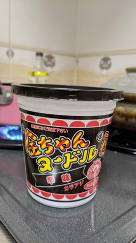金ちゃんヌードル 辛味