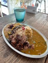 ジャークチキンのカレー