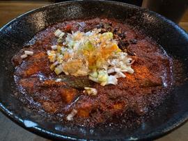 麻婆豆腐ラーメン(汁なし) 地獄