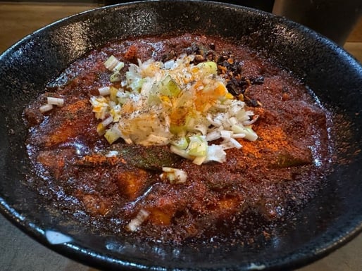麻婆豆腐ラーメン(汁なし) 地獄