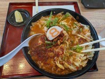 アジアンスパイシー野菜トマトらーめん 3辛