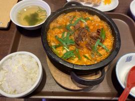 石鍋チュクミ サムギョプサル定食