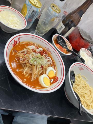 極冷し味噌卵麺 7辛