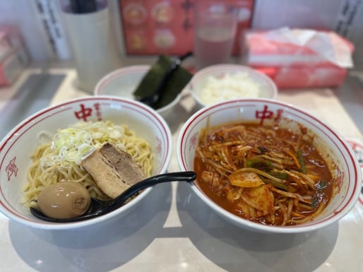 冷やし味噌野菜 辛さ2倍