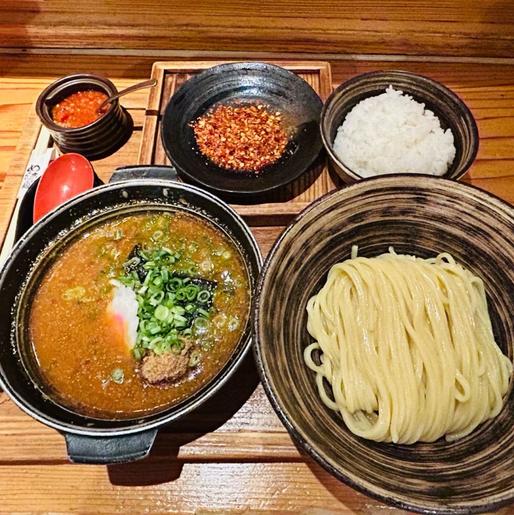 めんたい煮込みつけ麺 激旨辛