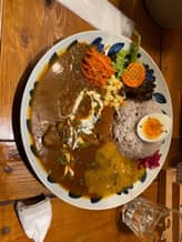 あいがけカレー 変態辛