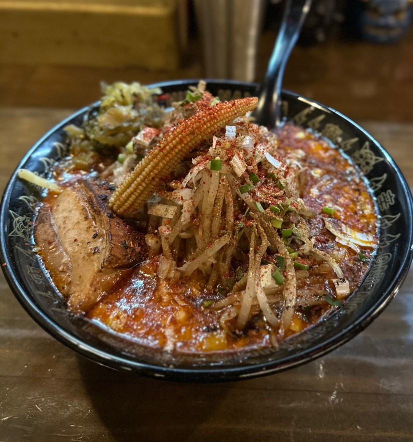 シビカラ味噌らー麺  辛さ鬼増し痺れ増し