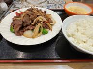 ラム肉のクミン味炒め定食