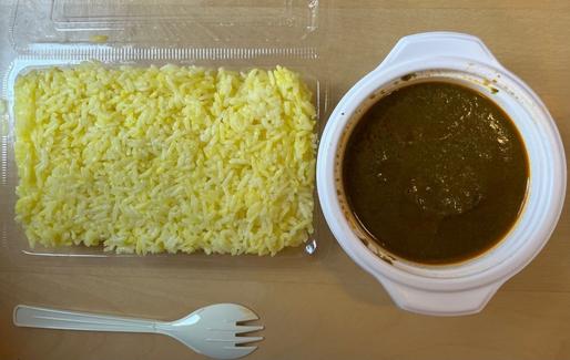 B弁当 ほうれん草チキン ライス 激辛