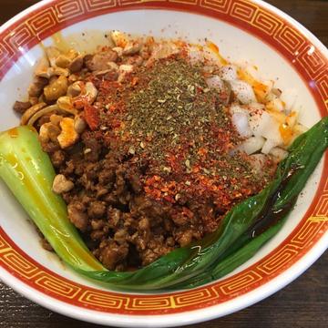 汁なし担々麺 香酢 ＋3