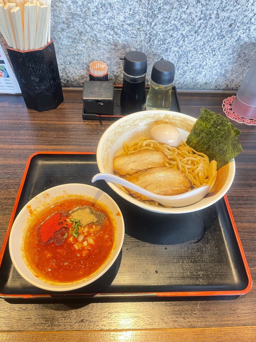 特製濃厚煮干し辛つけ麺 鬼辛