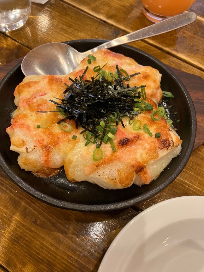 明太チーズもち