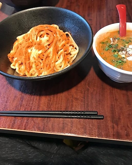 辛いつけ麺 ピリ辛ではありません