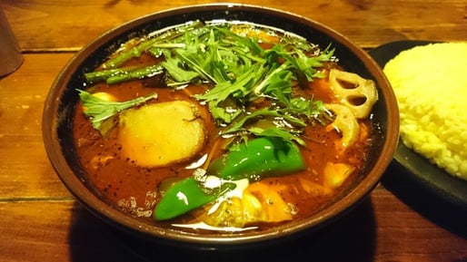 スープカレー １番辛いやつ？