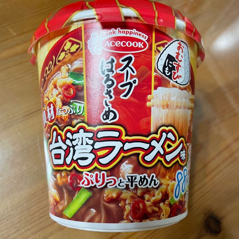スープはるさめ 台湾ラーメン味