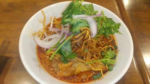 カオソイ  辛さ追加