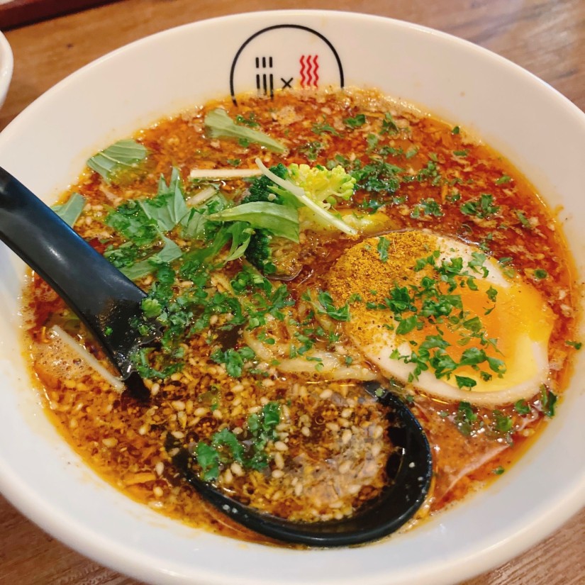 スパイス香るカレー担々麺 3辛3痺