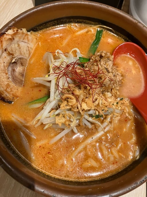 北海道辛味噌炙りチャーシューらーめん