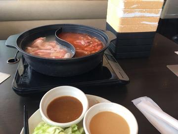 しゃぶしゃぶ赤チゲ味噌だし 大辛