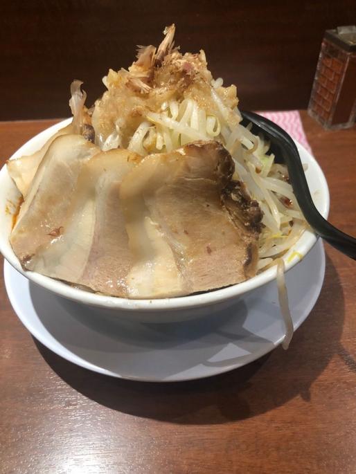 豚辛味噌ラーメン 野菜増し