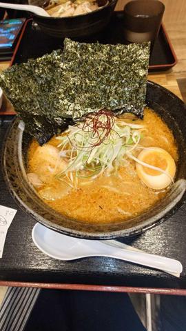 【ら〜めん翔ちゃん家】辛味噌らーめん+のり（トッピング）