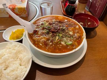 水煮肉片＋ライス