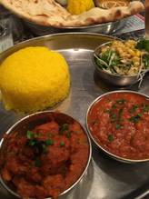ランチセット　インド辛 2辛