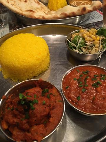 ランチセット　インド辛 2辛