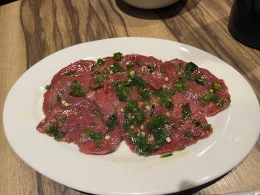 タン塩青唐辛子焼き