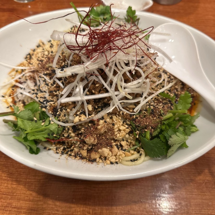 汁なし担々麺 激辛激痺