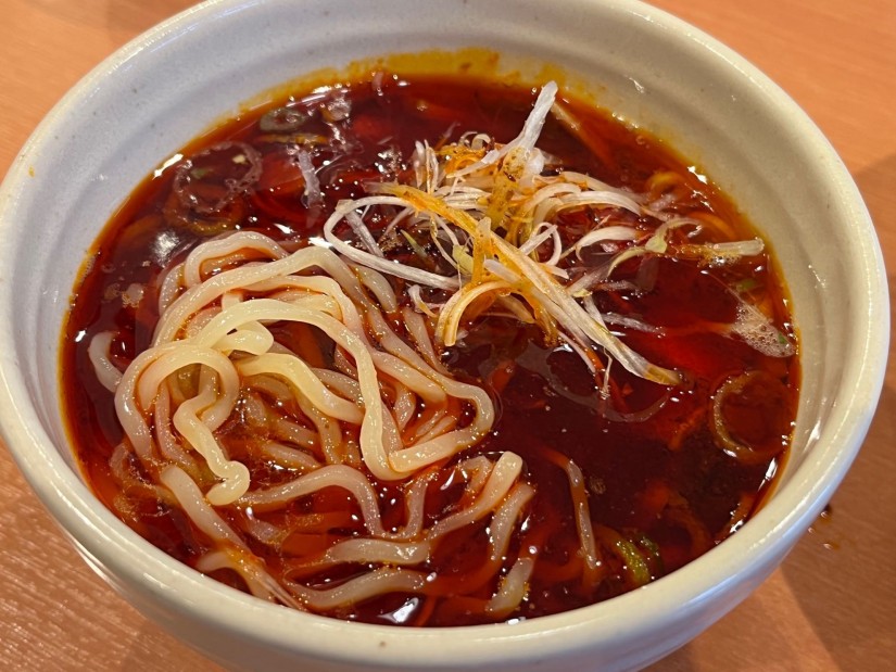 つけ麺 小盛 (1玉) 赤マー油5×4