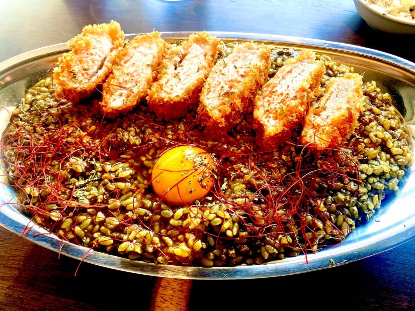 青唐まぜカリーライス 笑辛