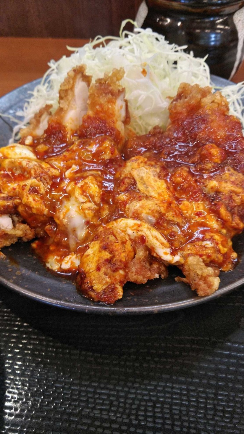 赤辛定食