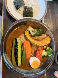 US産チキンと野菜のカレー 8（激辛）