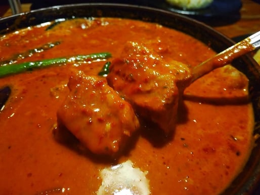 スープカレー ポーク スパイシーココナッツミルク強 デヴィフジン3倍