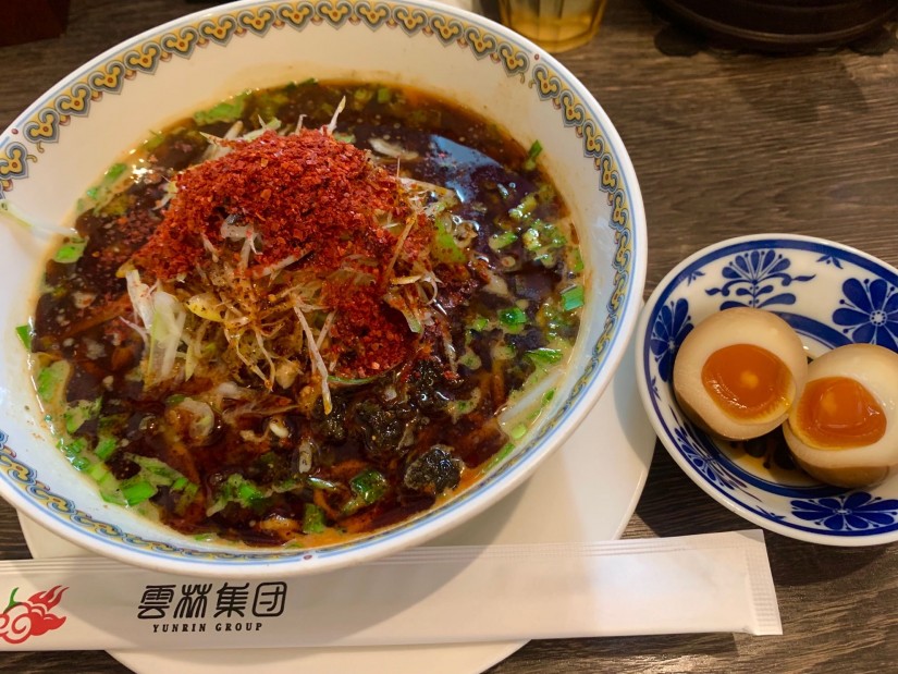 汁あり担々麺 ５辛4痺