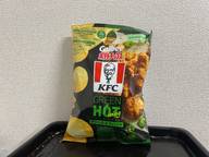 ポテトチップス KFCグリーンホットウィング味