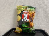 ポテトチップス KFCグリーンホットウィング味