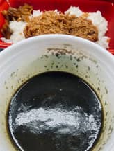 メンチカツ黒カレー