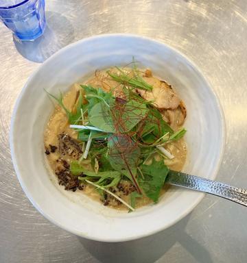 グリーンカレーソバ