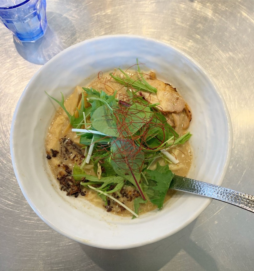 グリーンカレーソバ