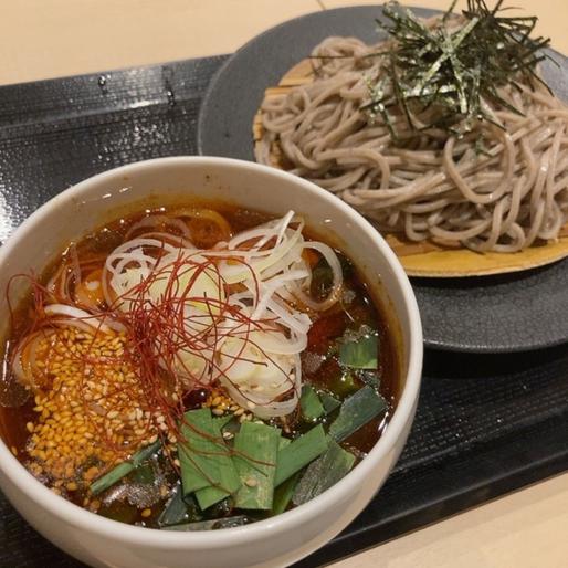 豚辛つけ蕎麦 10辛