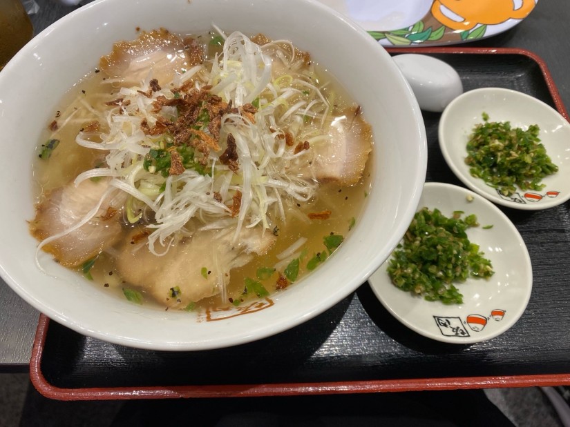 青唐ねぎ塩ラーメン 10倍