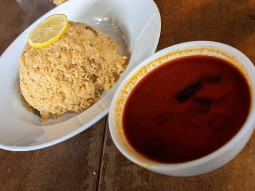 ドライカレー大盛 リアルレッド5倍