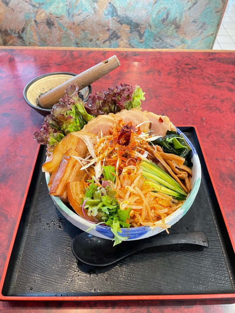 超肉食系冷やし担々麺 大辛x大辛