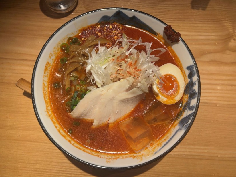 冷やし柚子辛紅らーめん4丁目