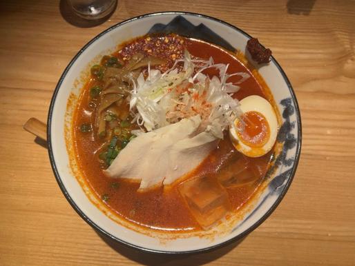 冷やし柚子辛紅らーめん4丁目